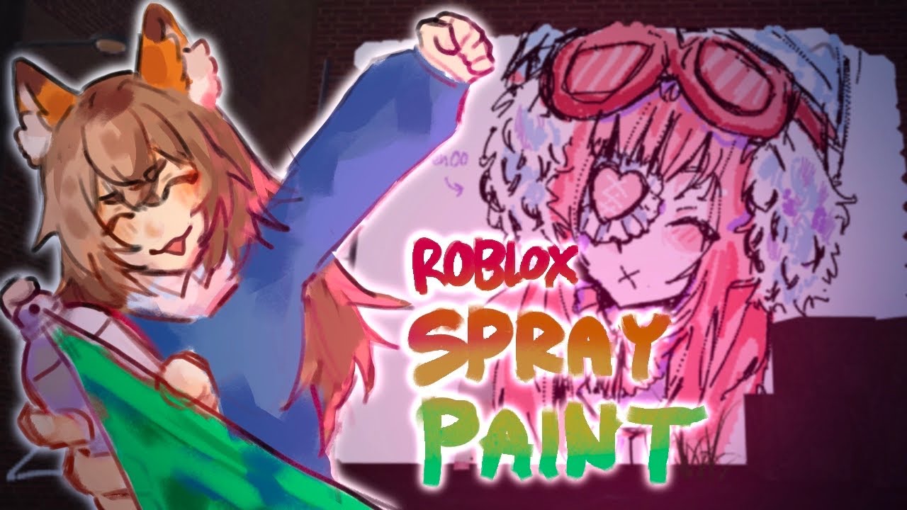 || Drawing AVATARS in Roblox SPRAY PAINT 🎨 ||
