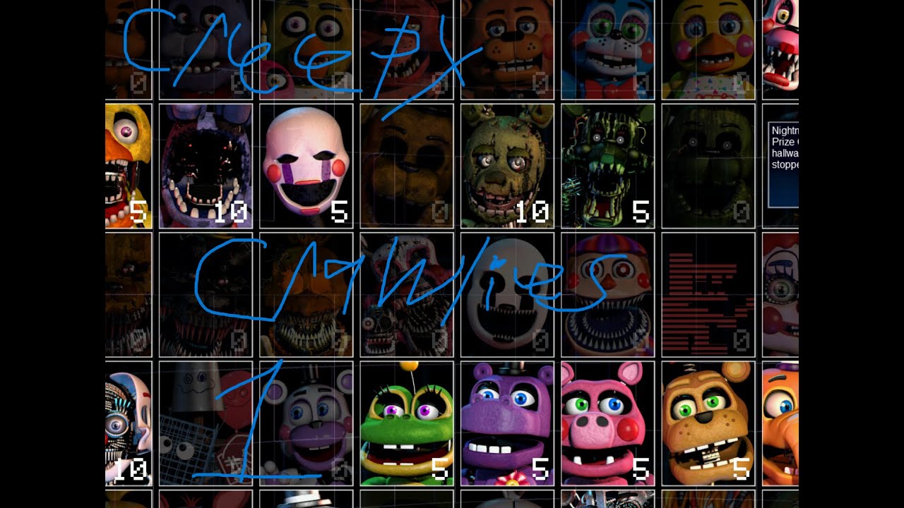 Fnaf UCN Creepy Crawlies 1 gameplay (No Commentary)