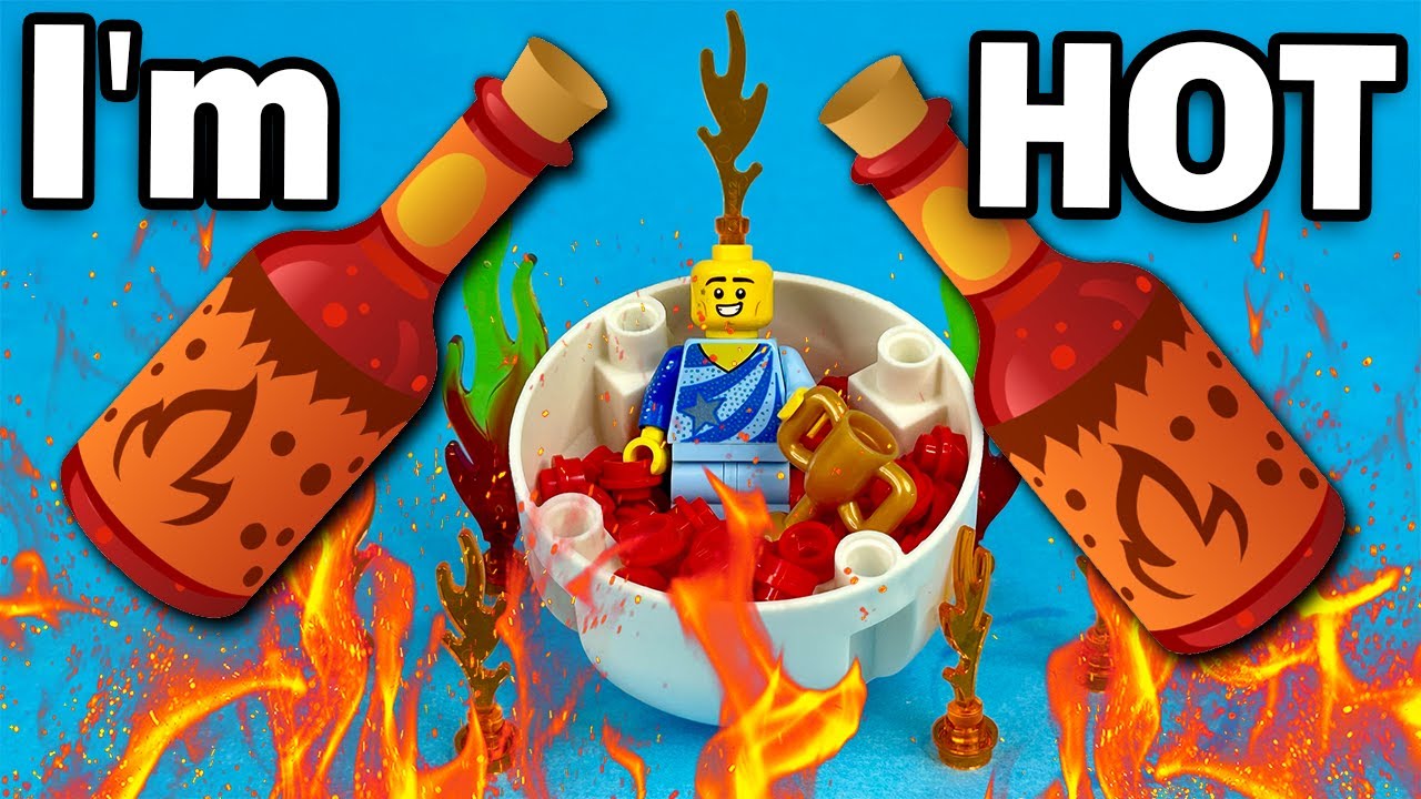 TAKING a BATH IN hot SAUCE? 🧯