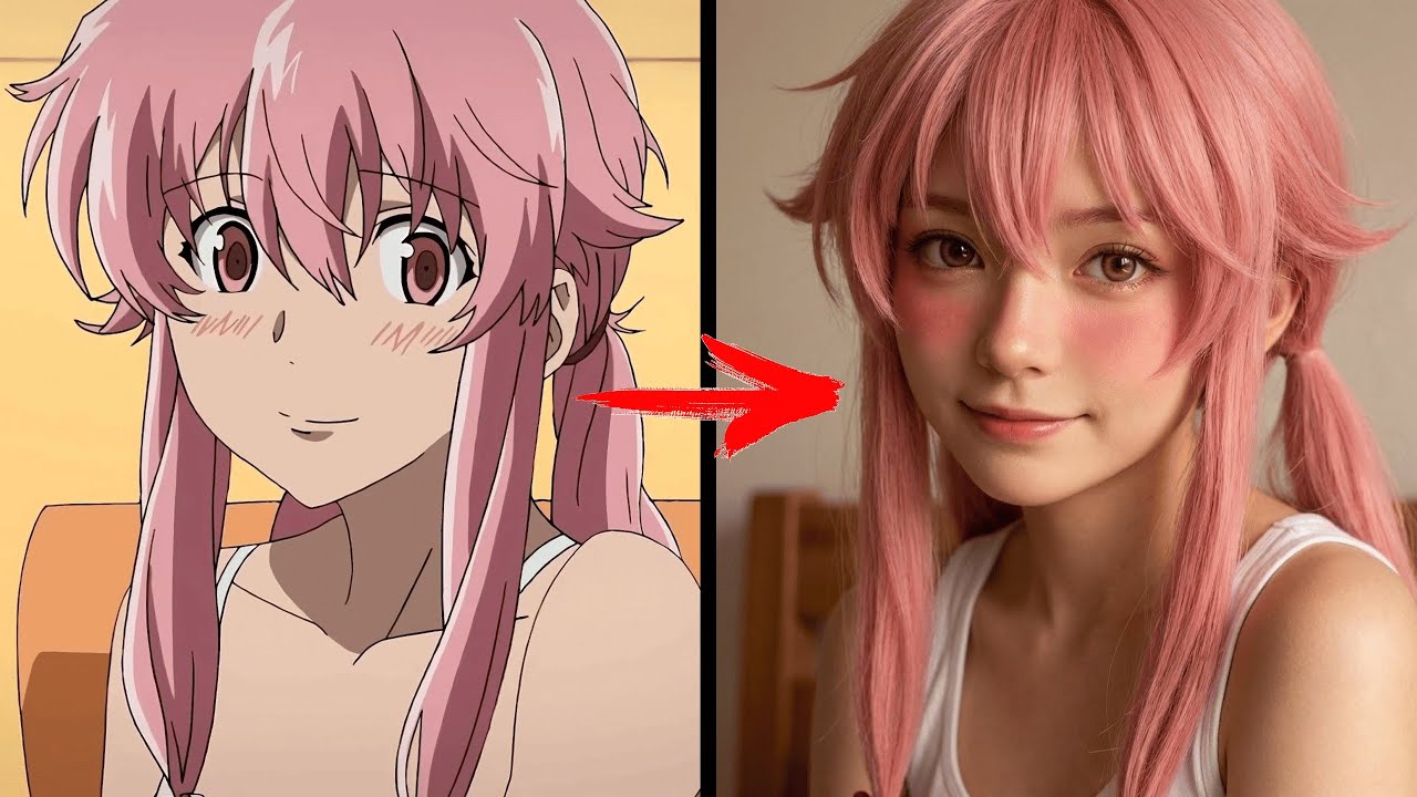 Future Diary (未来日記) Characters in Real Life