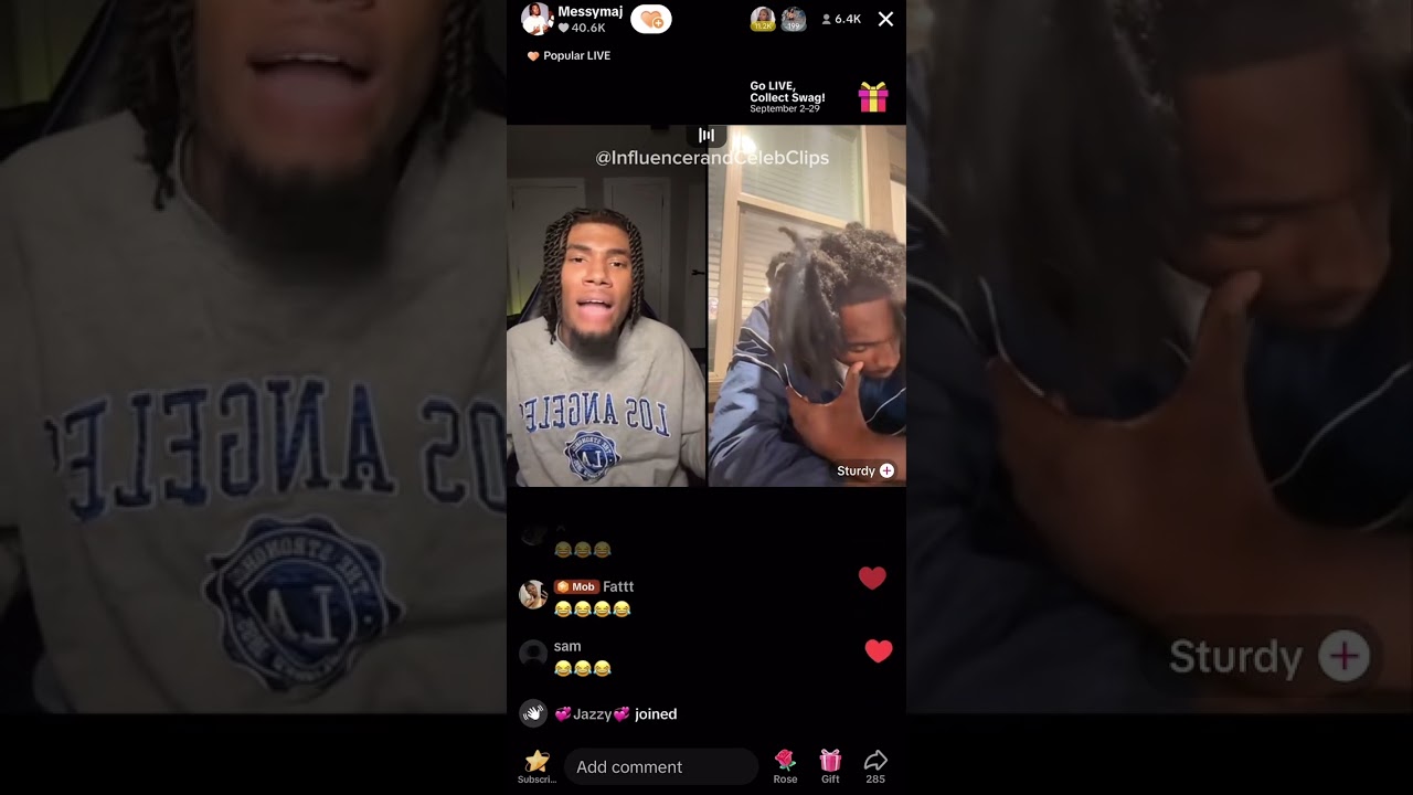 MessyMaj в прямом эфире TikTok проливает чай☕️ | У Эли было 4 сума🫢 | У Нади было 3 сума с Ке и И...