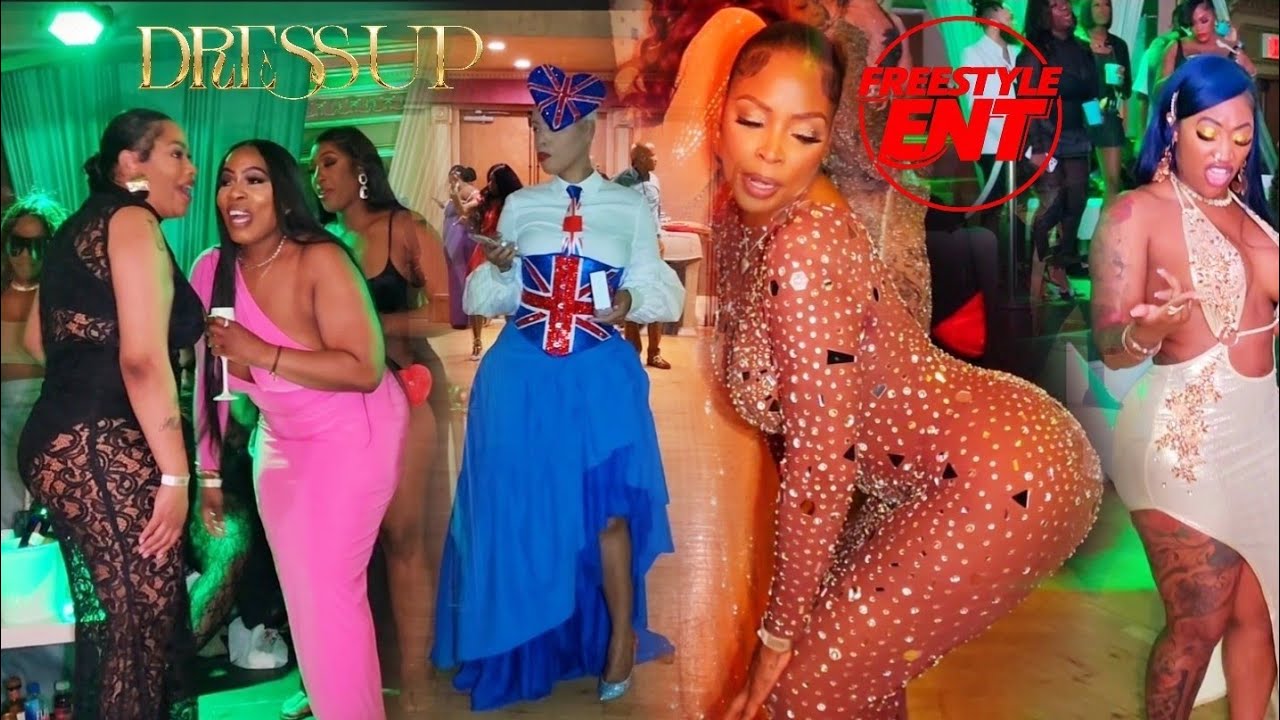 Girls Fest at Dress up Christmas party NYC Dj Big  Reef get the Ladies active 