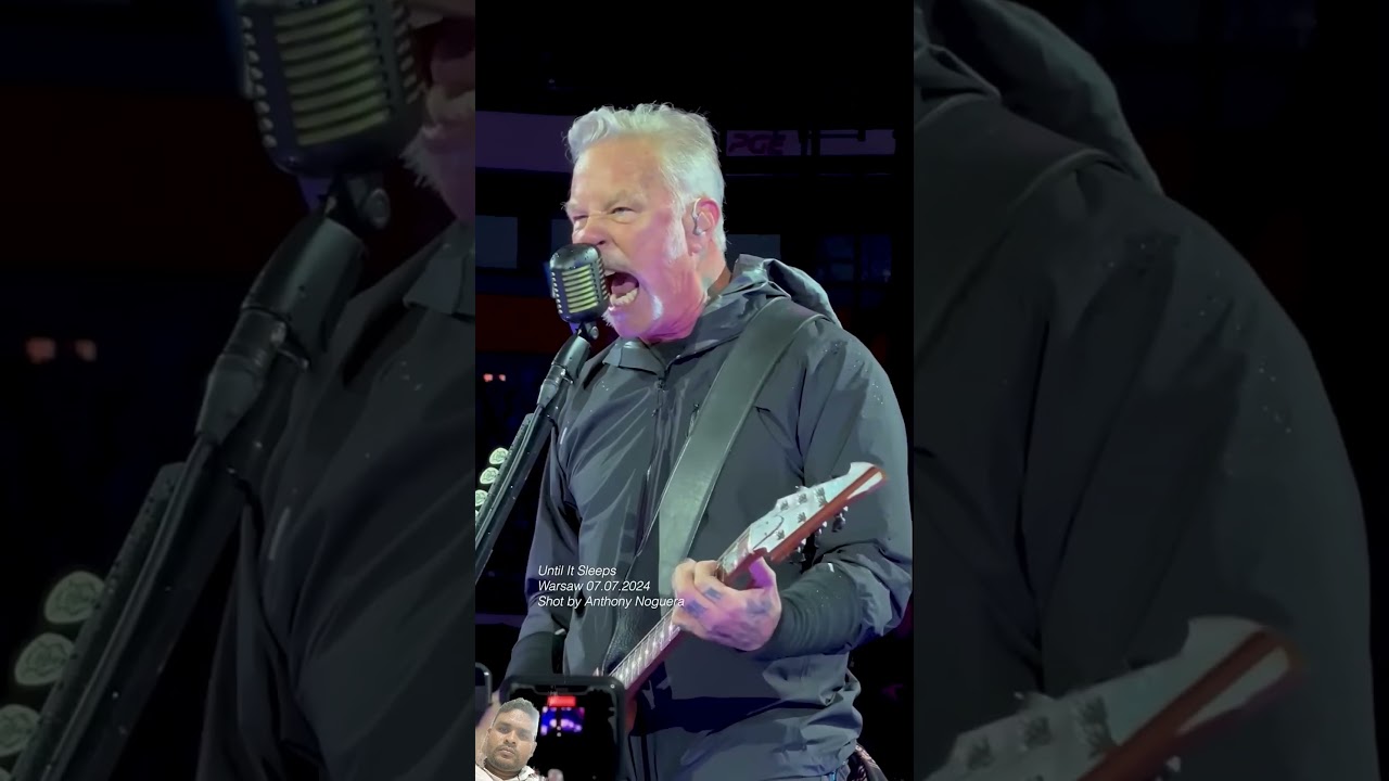 Metallica - Until It Sleeps in Warsaw, July 2024 #metallica #rock #music #dustinmind #shortsfeed#new