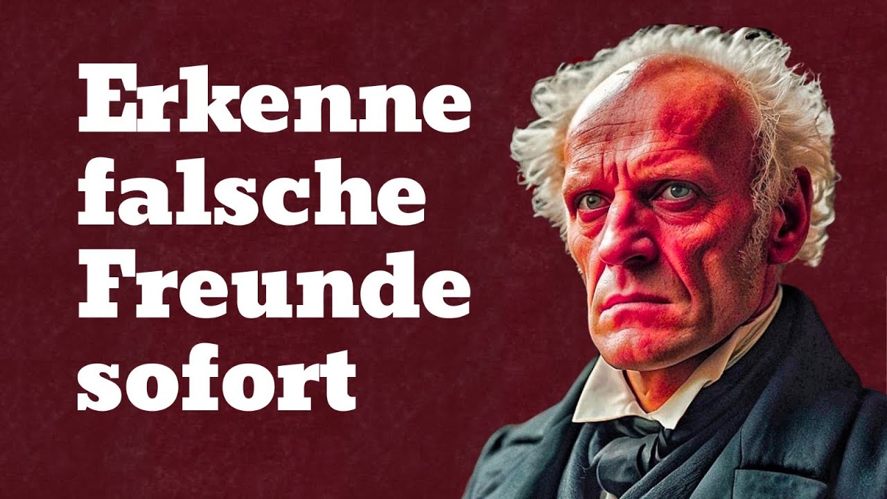 Schopenhauer: Wie man einen falschen Freund erkennt