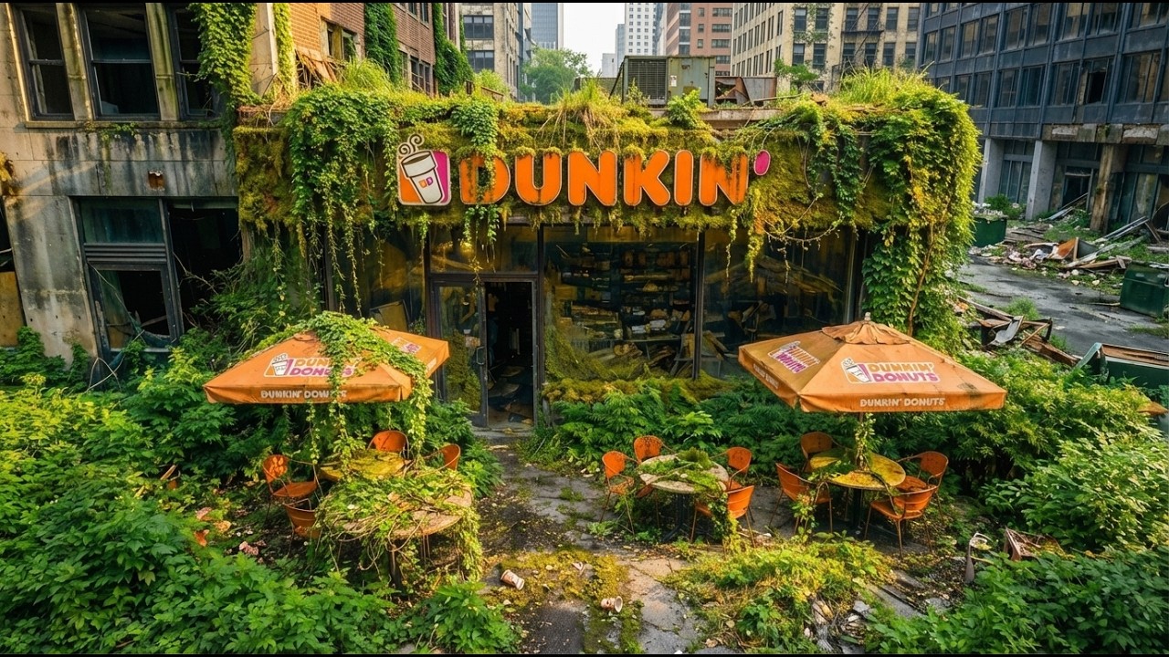 I Turned an Abandoned DUNKIN'S Into a Luxury Home (ASMR)