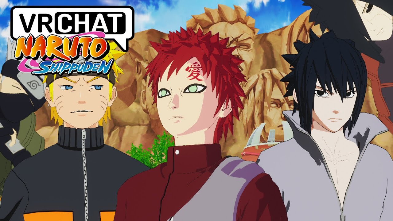 GAARA PREND le CONTR&Ocirc;LE de KONOHA - Vrchat RP Naruto Shippuden