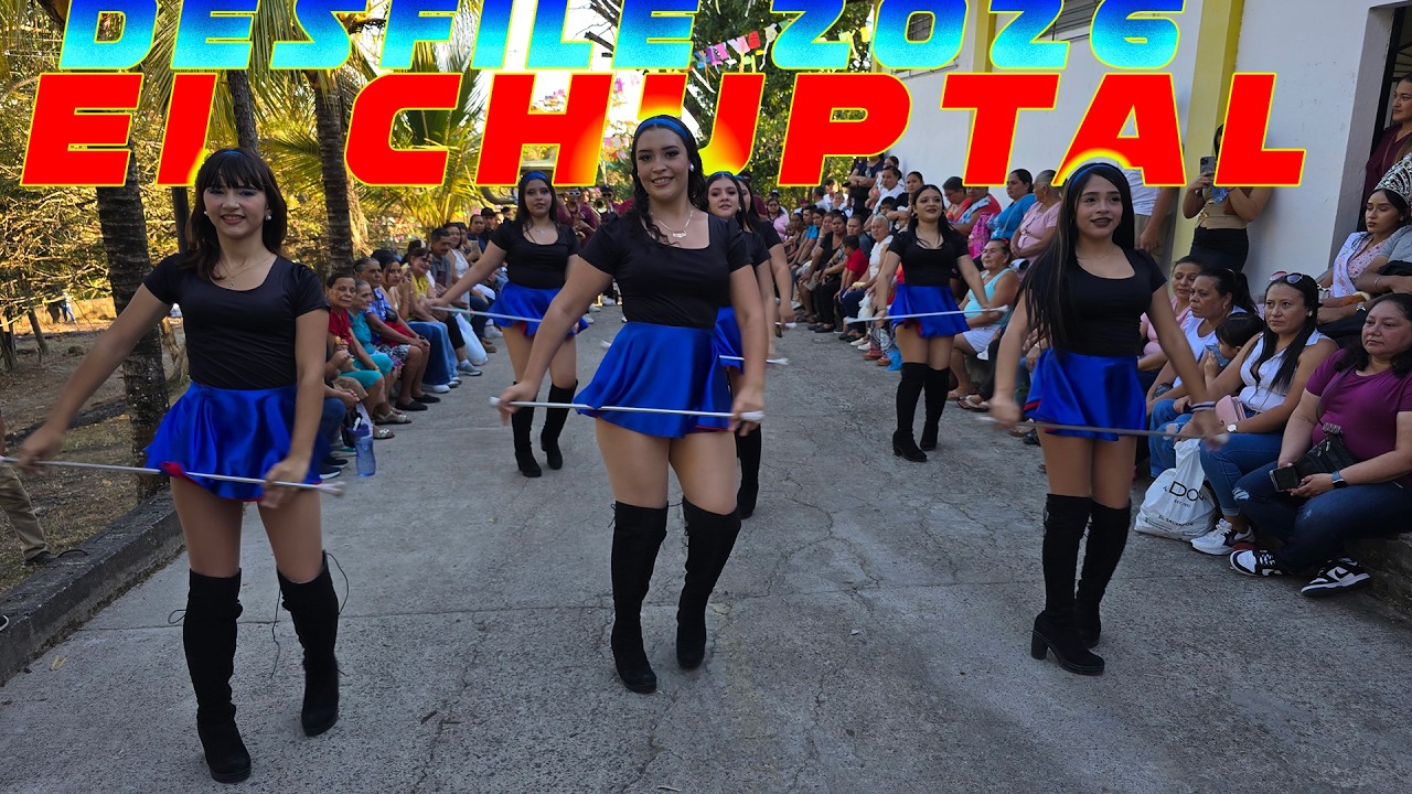 Desfile😍🥰 del Caserio El Chuptal 2026
