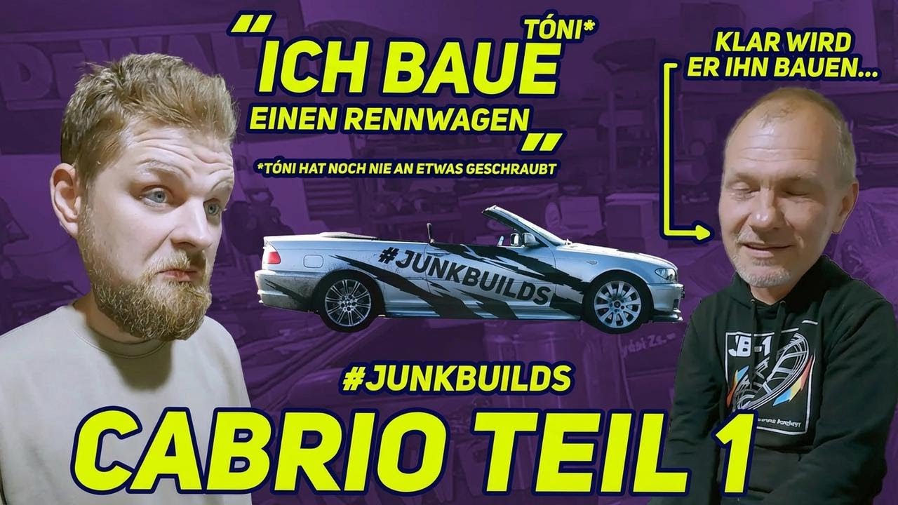 Kann wirklich jeder einen Rennwagen bauen? Tóni probiert's mit dem E46-Drifter!
