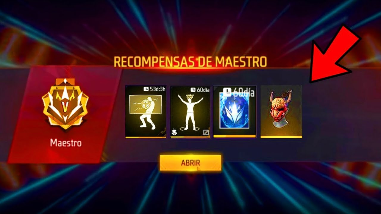 Recibí esta Recompensa por llegar a *999 Estrellas* 😱⭐️ Free Fire