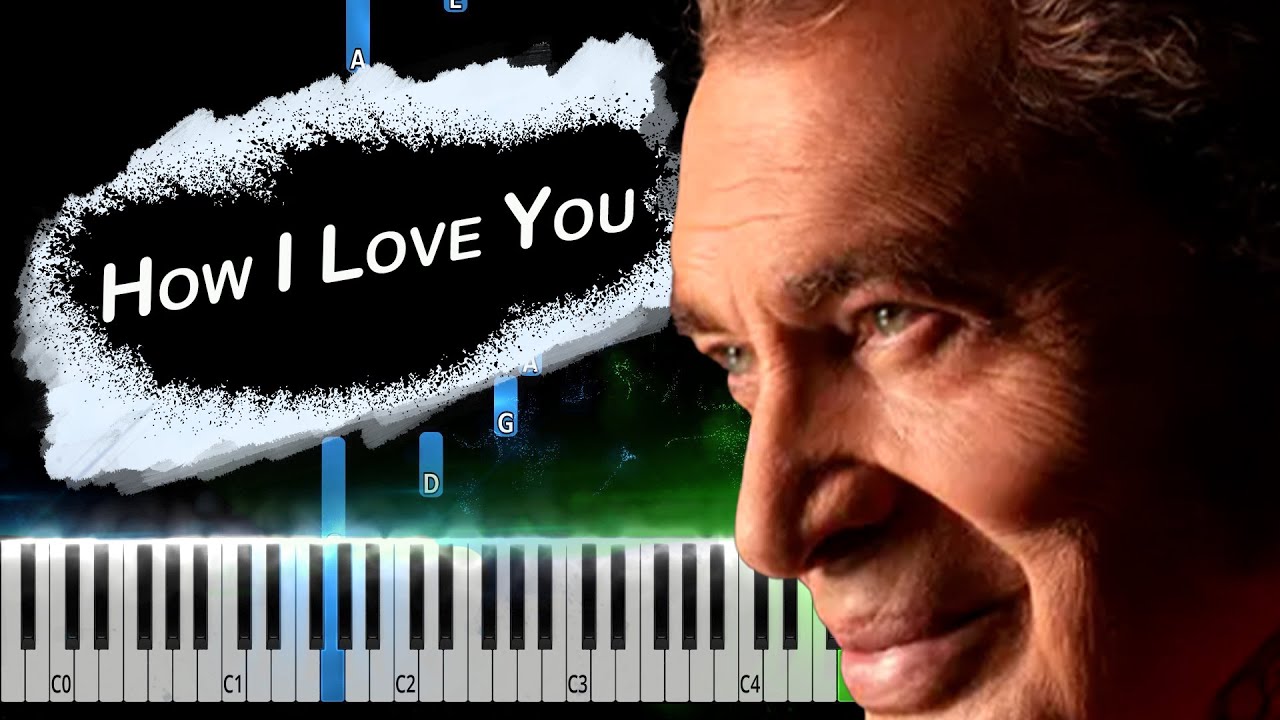 Engelbert Humperdinck - How I Love You Piano Tutorial