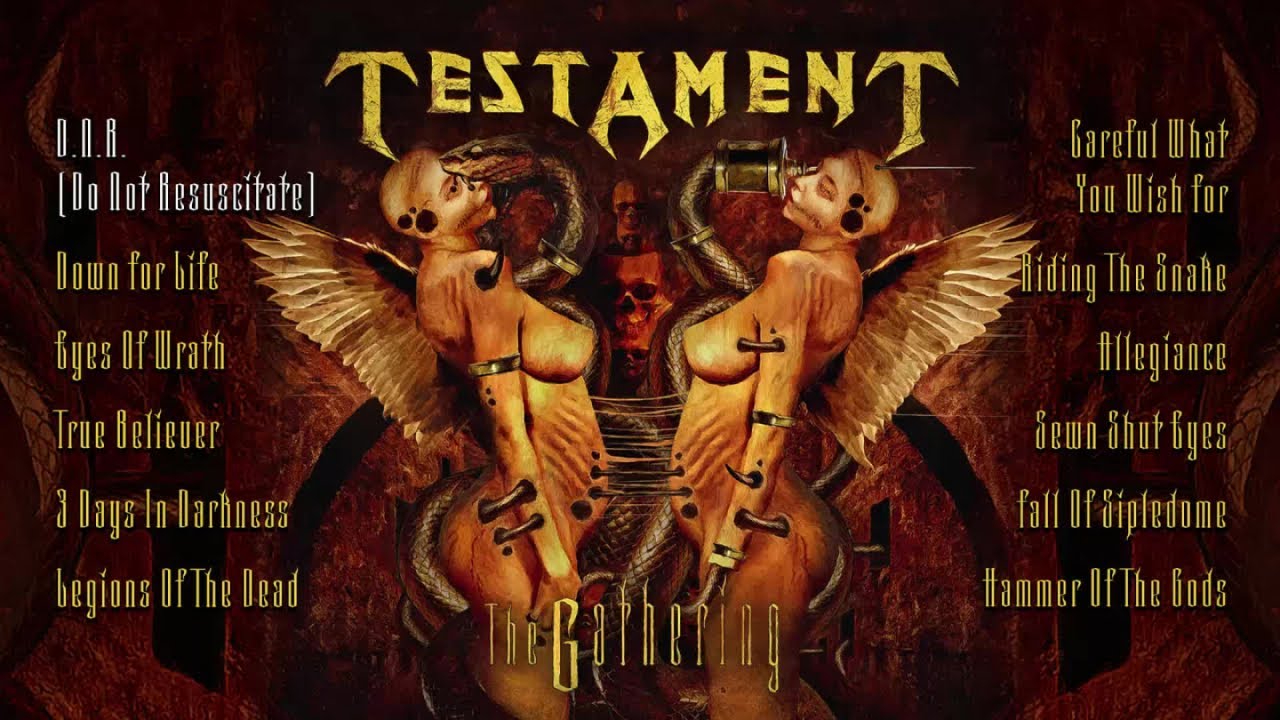 TESTAMENT - The Gathering (OFFICIAL FULL ALBUM STREAM)