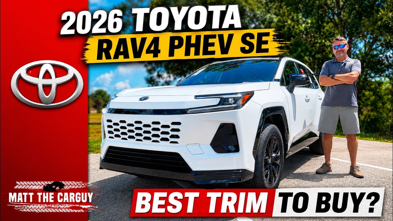 Обзор Toyota RAV4 PHEV SE 2026: самая выгодная комплектация для покупки?