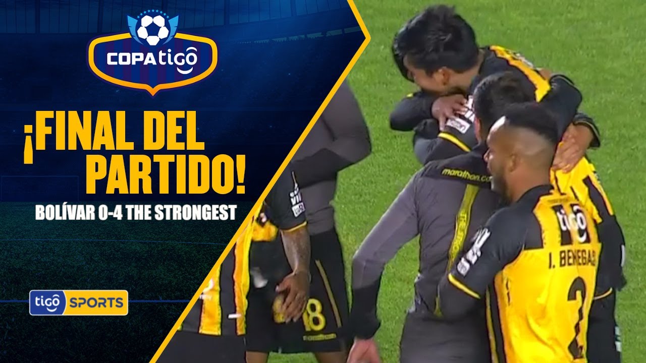 #CopaTigoClausura 🏆 The Strongest goleó a Bolívar en el Siles y se quedó con el Clásico Paceño.
