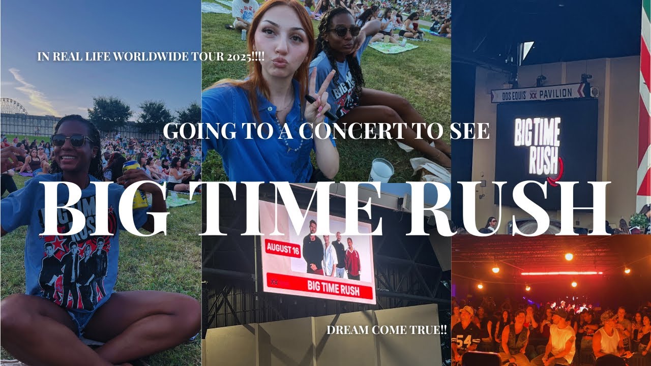 Big Time Rush Concert | Dallas Texas | Vlog