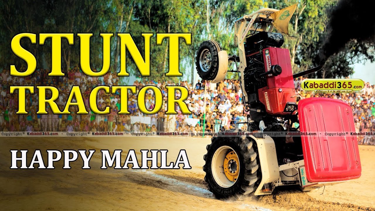 Tractor Stunt Happy Mahla Kalan (Moga)