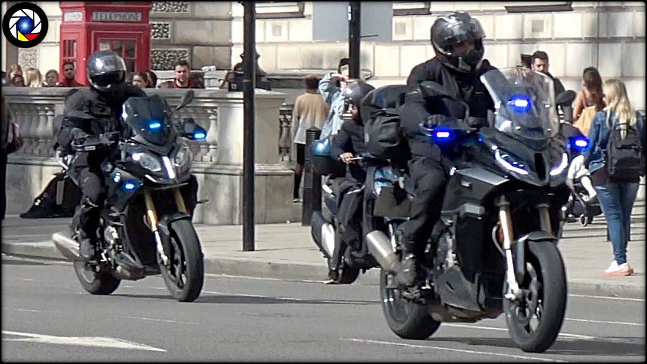 [London] Unmarked Police Bikes, MET Police and BTP responding