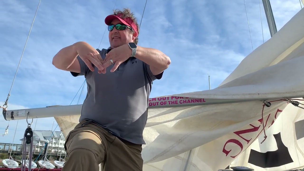 J22 running rigging