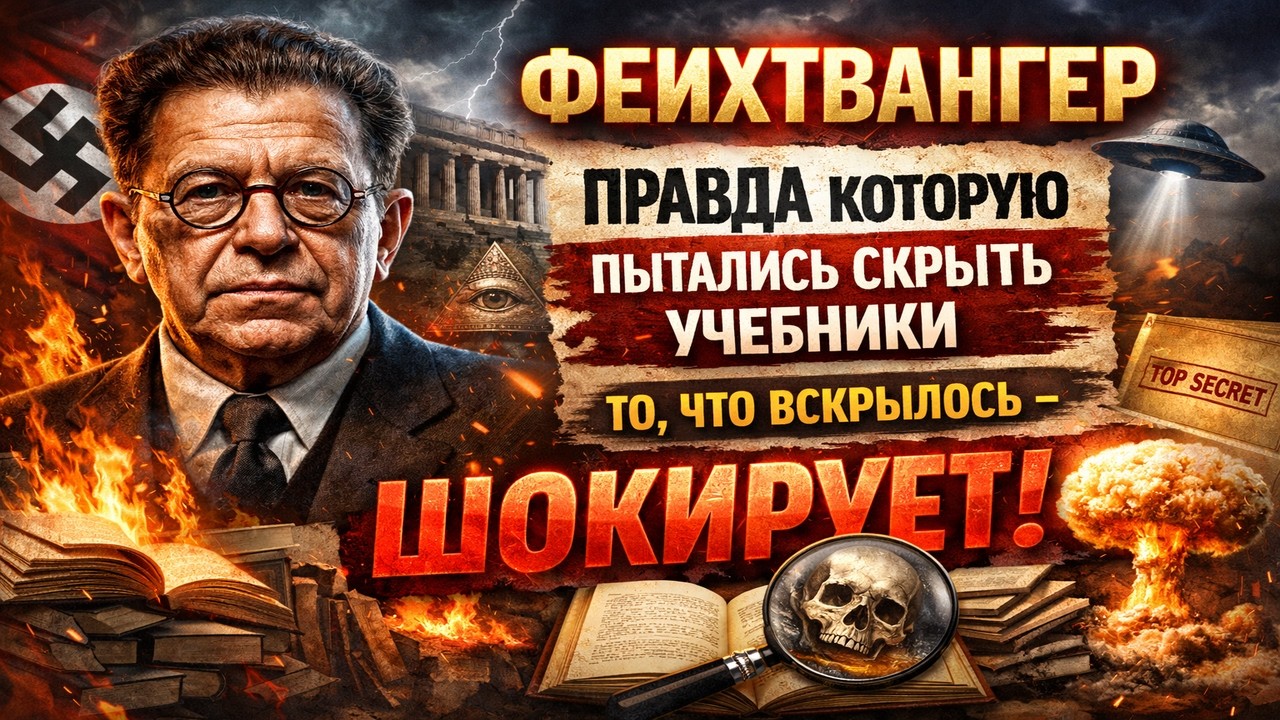 Фейхтвангер Правда Которую Пытались Скрыть Учебники То что вскрылось   ШОКИРУЕТ