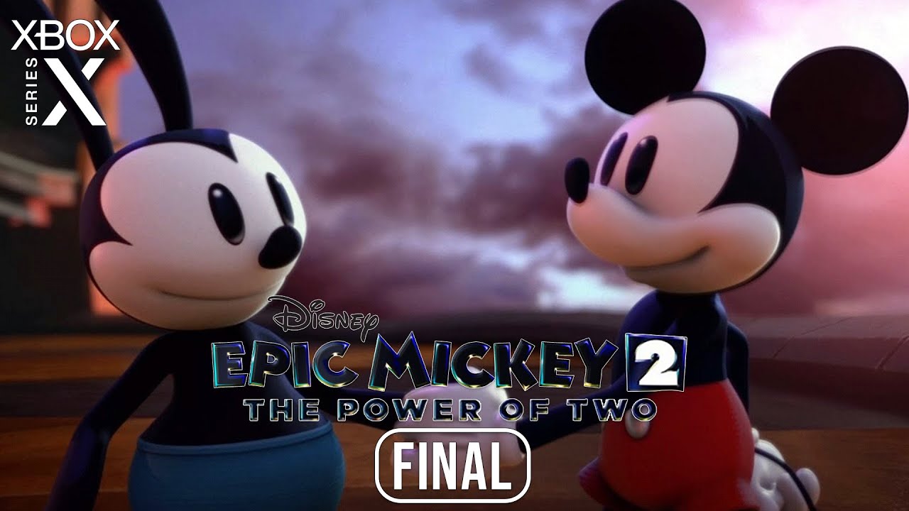 Disney Epic Mickey 2: The Power of Two Gameplay Walkthrough FINAL [Xbox Series X] - No Commentary