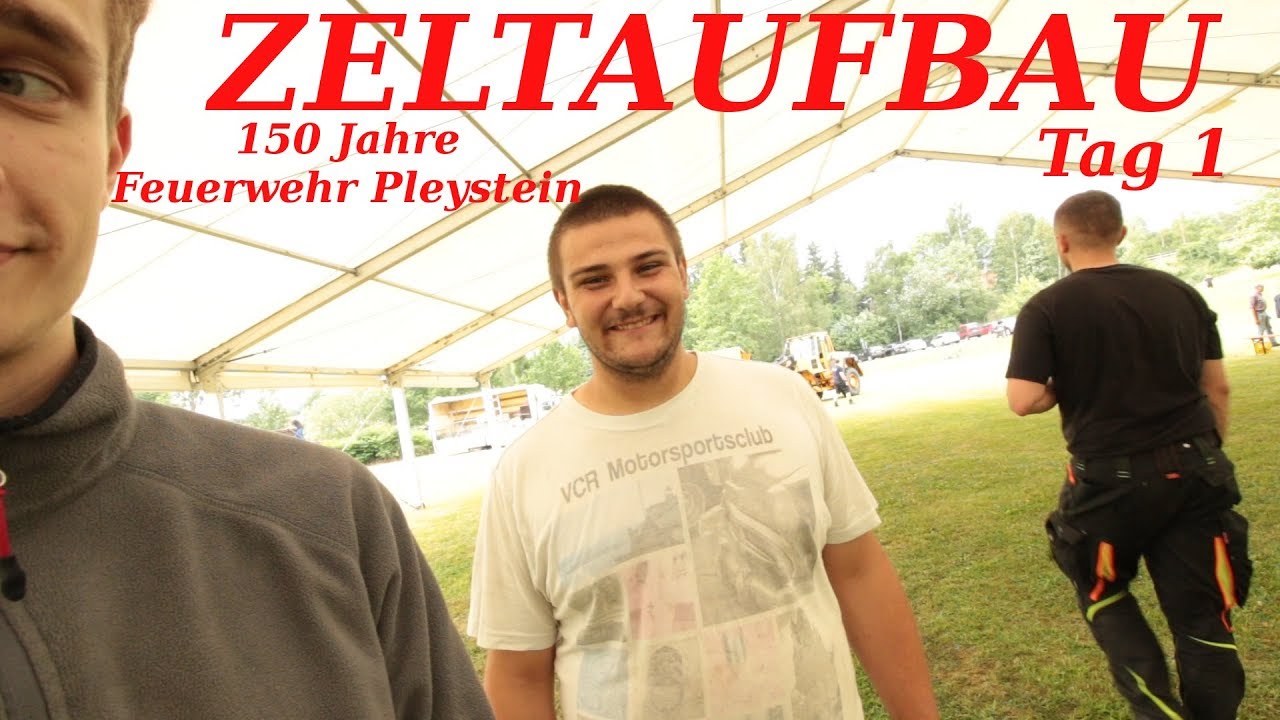 Festzelt Aufbau Tag 1/ Bavaria Blogger