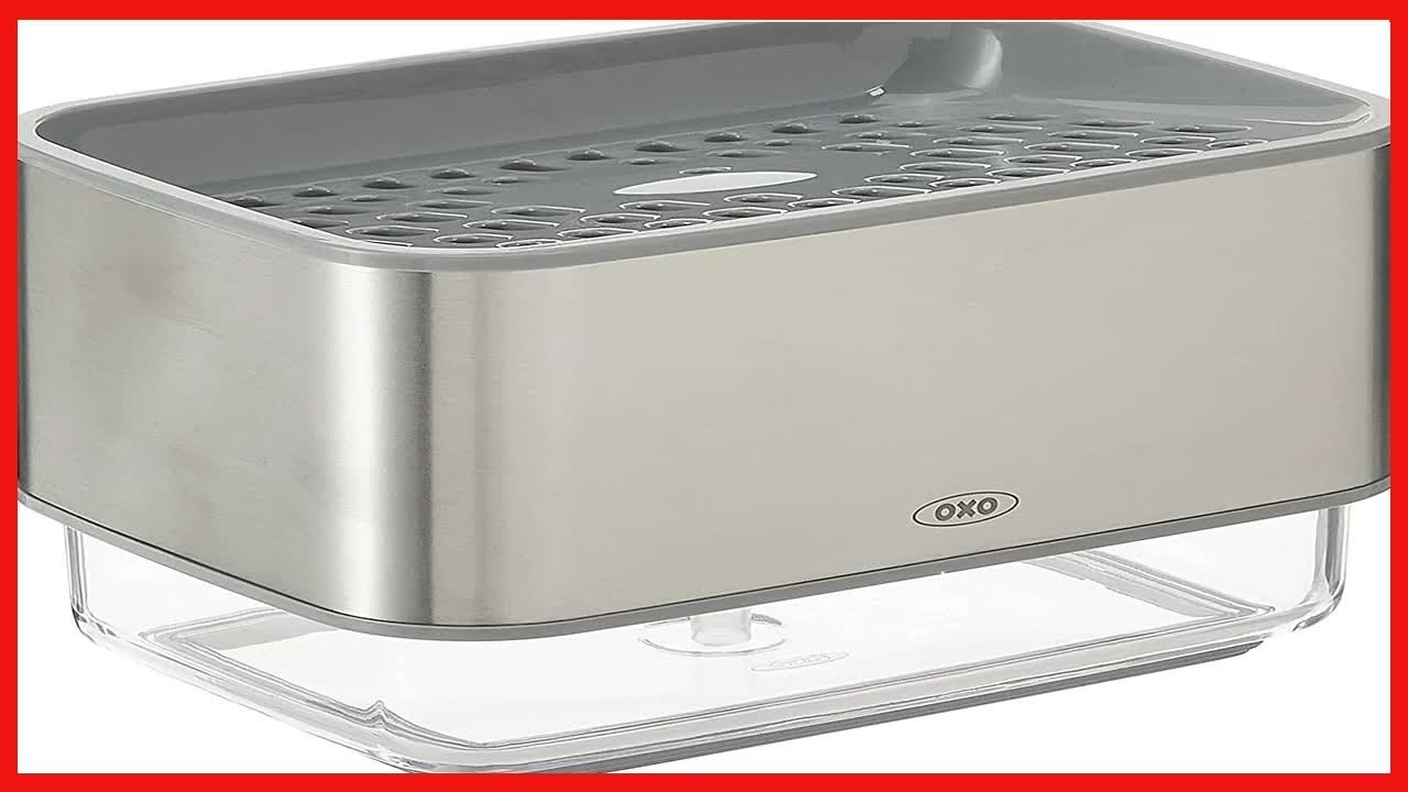 OXO Good Grips Soap Dispensing Sponge Holder: Clean Smarter, Not Harder