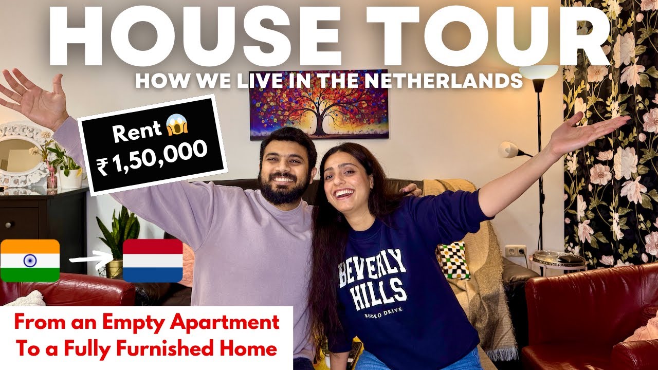 Inside Our Home: Indian Couple Living in the Netherlands | House tour | Indians in the Netherlands
