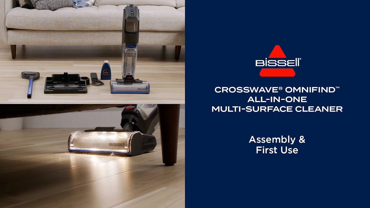 Assembly & How to Use | CrossWave® OmniFind™ All-in-One Multi-Surface Cleaner