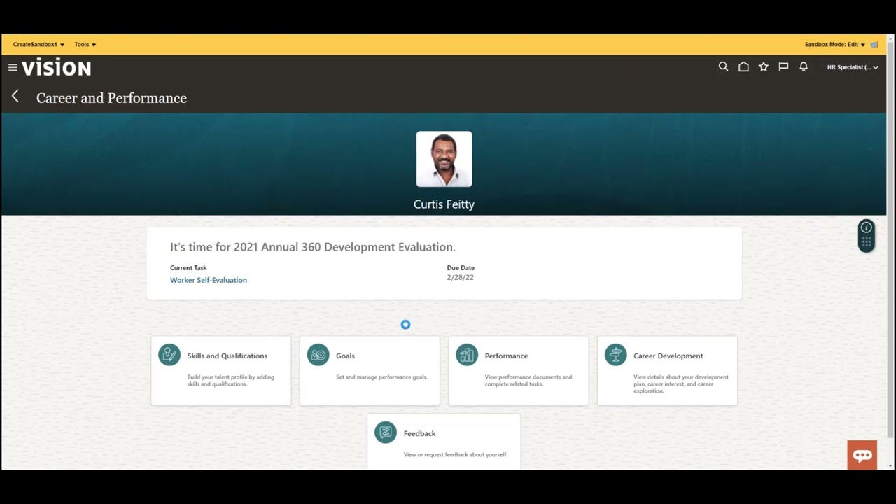HCM Core HR - How to Add a Comment to a Page Using Page Composer