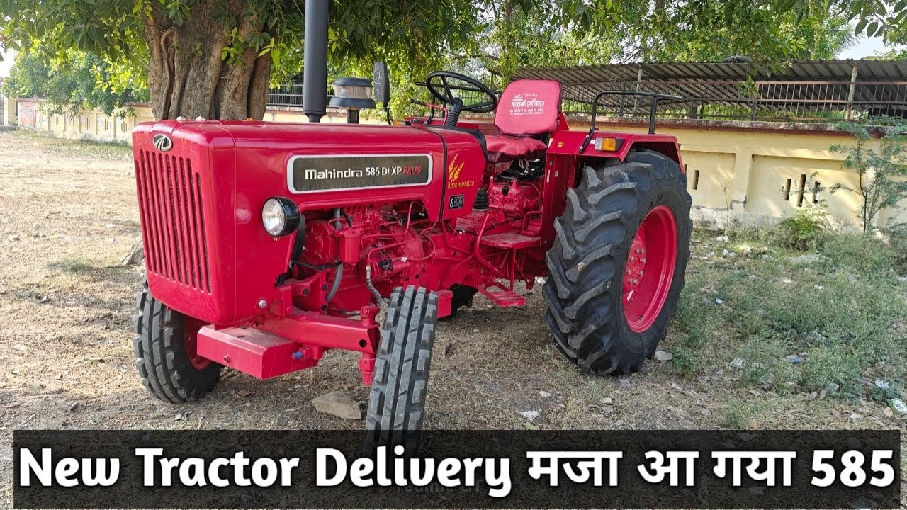 Finally one more new Tractor Mahindra 585 XP Plus Maja aa gaya #mahindra #tractorvideo