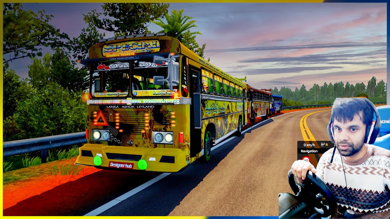 අද නම් රේස් යාලුවනේ | Ets2 multiplayer convoy 