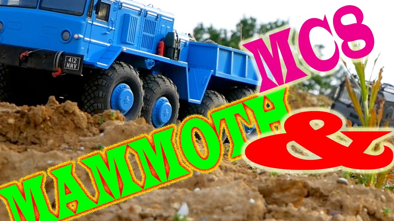 BC8 Mammoth First Run & MC8 Cross Rc Part 2