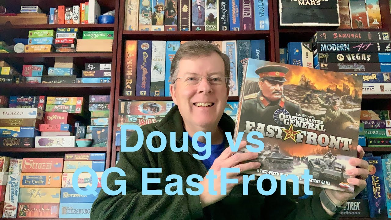 Doug vs Quartermaster General EastFront.  Three turns in his first shakedown game.