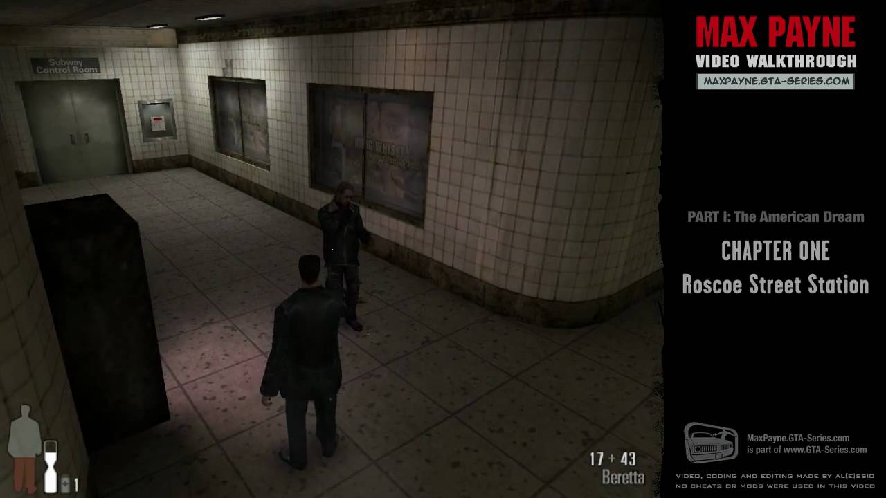 Max Payne - The American Dream - Roscoe Street Station (HD)