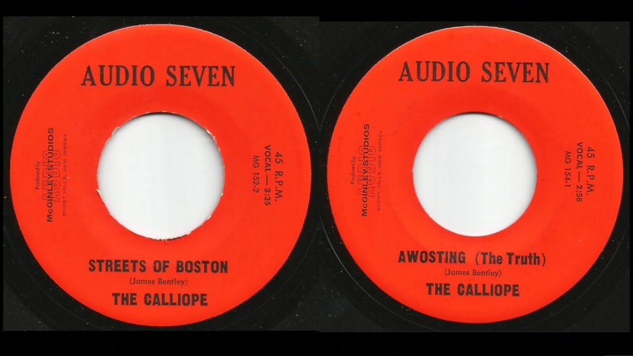 The Calliope - Streets Of Boston / Awosting (The Truth) (1968 NJ Garage Psych)