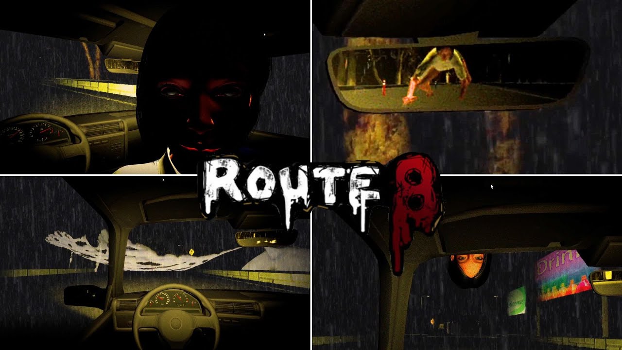 ROUTE 8 - All Anomalies & All Jumpscare (4K60)
