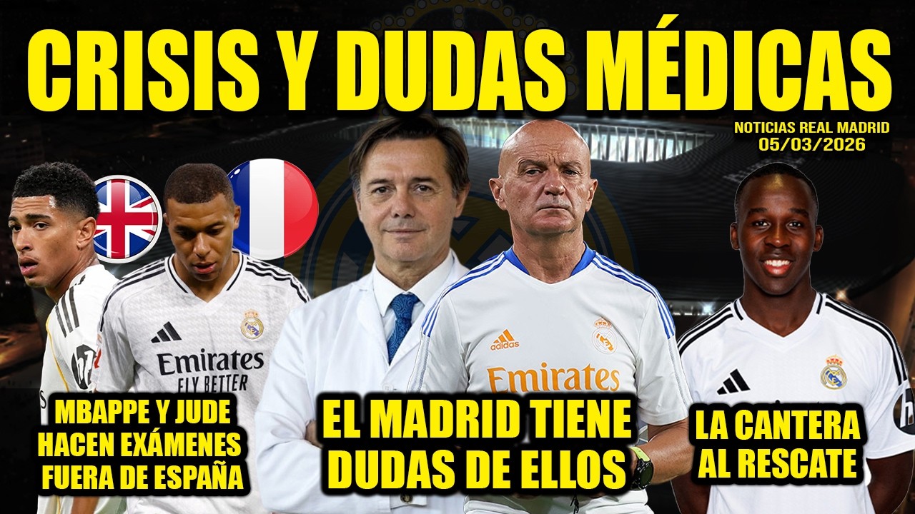 Las lesiones golpean al Madrid hay dudas médicas Mbappé Bellingham y una crisis que preocupa