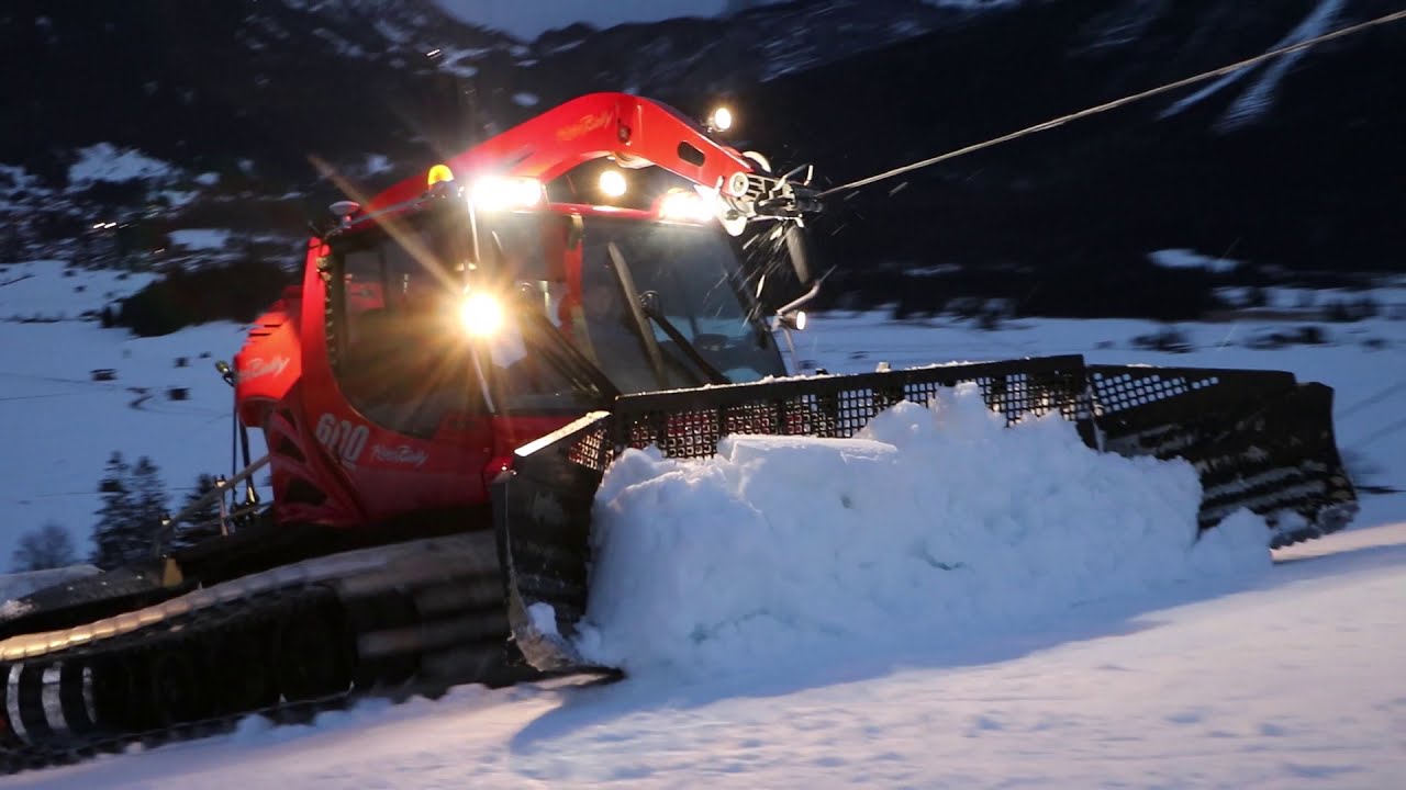 pistenbully 600 W polar | snow grooming | lermoos grübigsteinbahnen