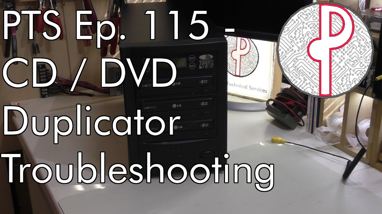 PTS Ep. 115 - ZipSpin CD / DVD Duplicator Troubleshooting