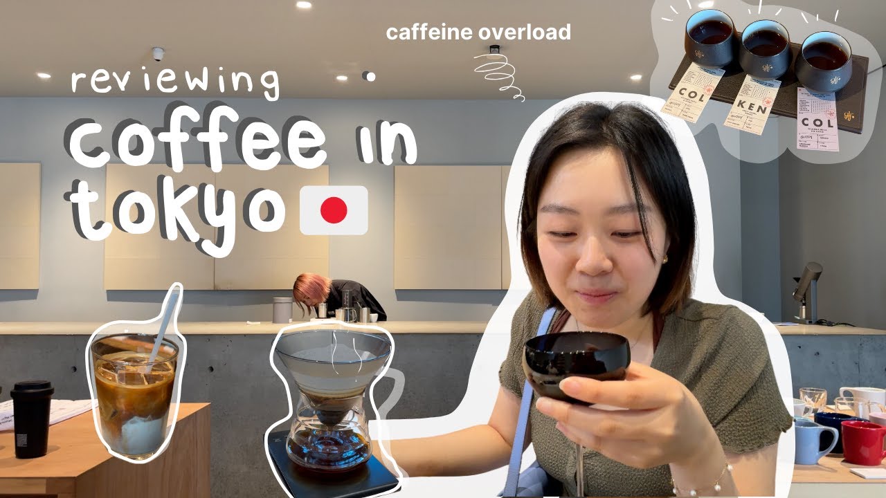 reviewing Tokyo's MOST FAMOUS coffee shops ☕ | glitch coffee, ogawa lab, koffee kakeru