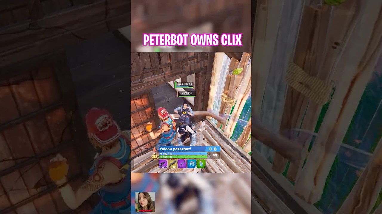 Peterbot против Clix в финале FNCS #fortnite #peterbot #clix