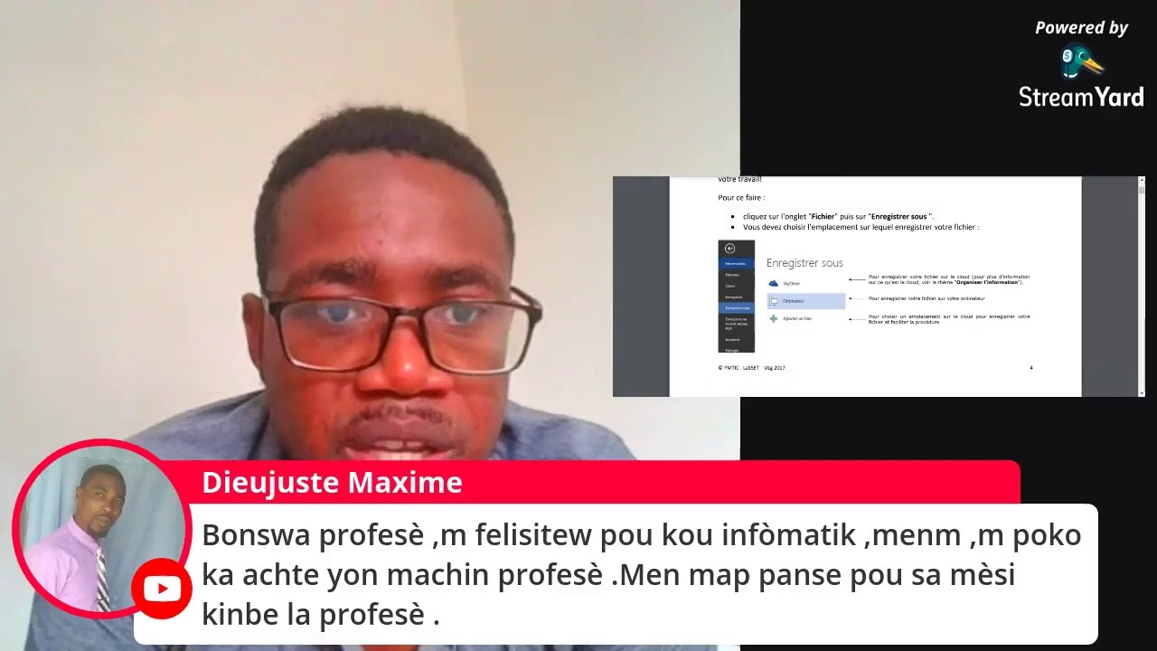 Kou enfòmatik gratis #17 (Ak liv sa wap aprann tout sak empòtan nan infòmatik)