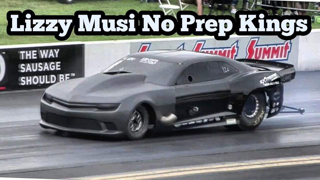 Lizzy Musi in the AfterShock Nitrous Camaro at Maple Grove No Prep Kings Season 2