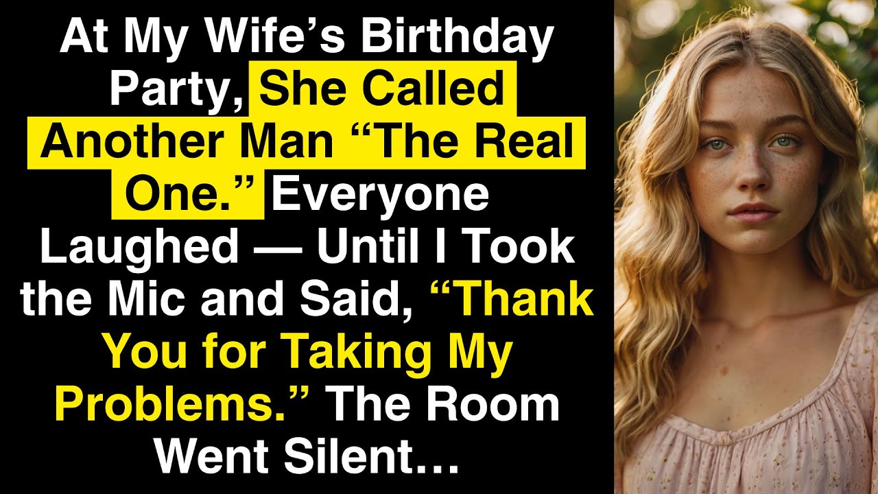 At My Wife’s Birthday, She Called Another Man “The Real Man.” Everyone Laughed—Until…