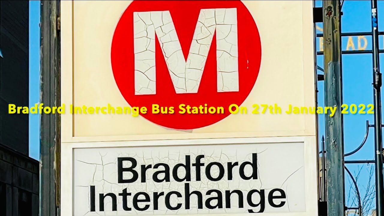 Bradford Interchange Bus Station On 27th January 2022