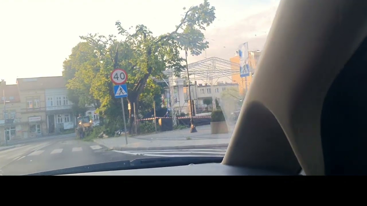 2247. Katastrofalne Skutki Nawałnicy W Dynowie....