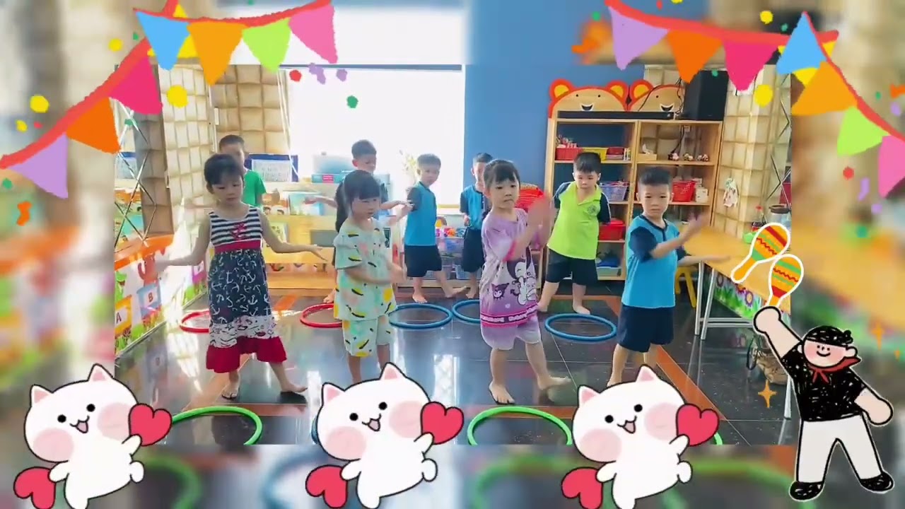 Vận Động Theo Nhạc - Bé Múa Sạp