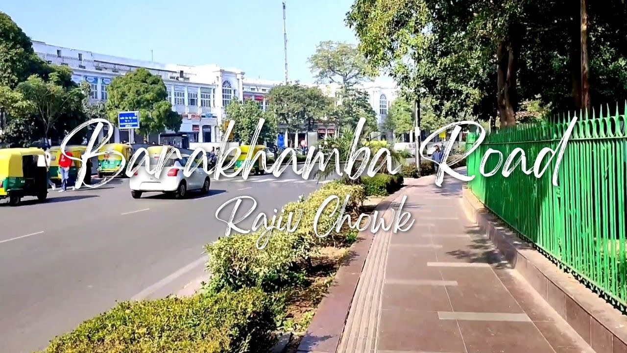 Barakhamba Road to Rajiv Chowk | Delhi Walking Tour | Street Life in India 🇮🇳
