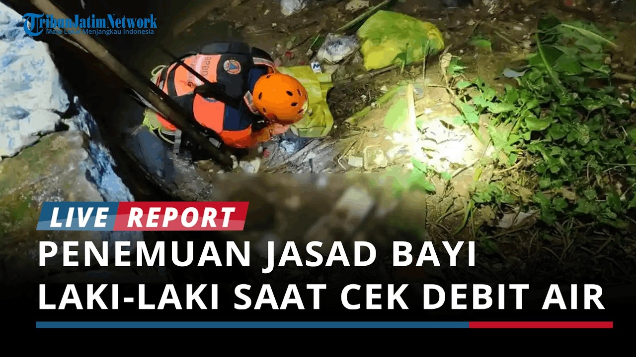 Hendak Memeriksa Debit Air, Rokani Temukan Jasad Bayi Laki-laki di Dam A Yani Sumobito