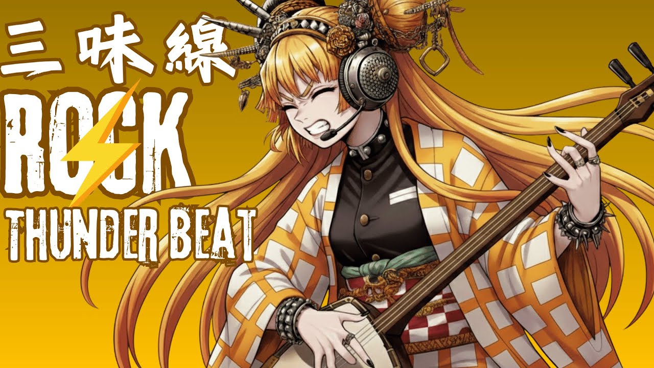Shamisen SAMURAI ROCK – ВОССТАНИЕ ДЕМОНОВ КАТАНЫ ⚔️⚡ | Неоновый Токийский Бой Микс