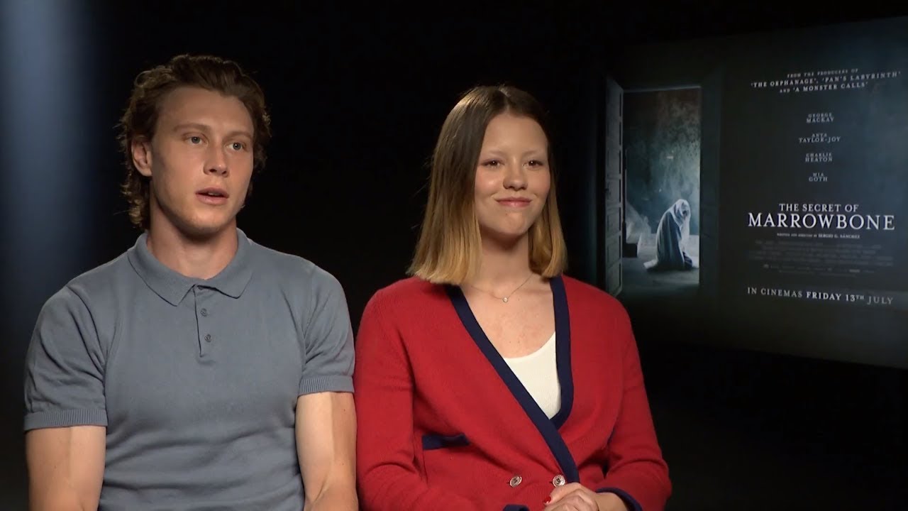 George Mackay, Mia Goth and Sergio G. Sanchez on The Secret of Marrowbone